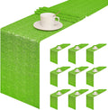 Sugargirl Apple Green Sequin Table Runner 12 x 72 in - Pack of 10