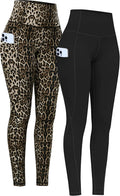 High Waist Yoga Pants with Pockets - Tummy Control Leggings but
