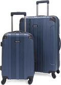 20in & 28in Out of Bounds 2-Piece Spinner Luggage Set - Naval