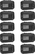 Tactical Molle Admin Pouch 2 Pack with US Flag Patch - Durable EDC