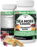 Irish Sea Moss Capsules with Black Seed Oil & Ashwagandha - Immune