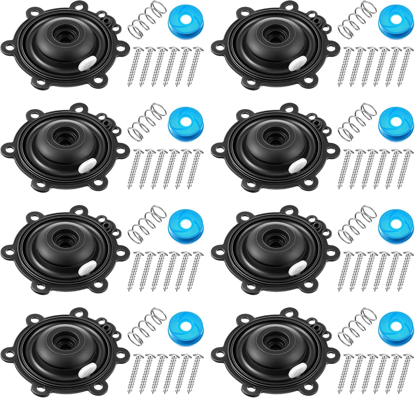 Diaphragm Repair Kit for Rain Bird Valves - 8 Pack Solution