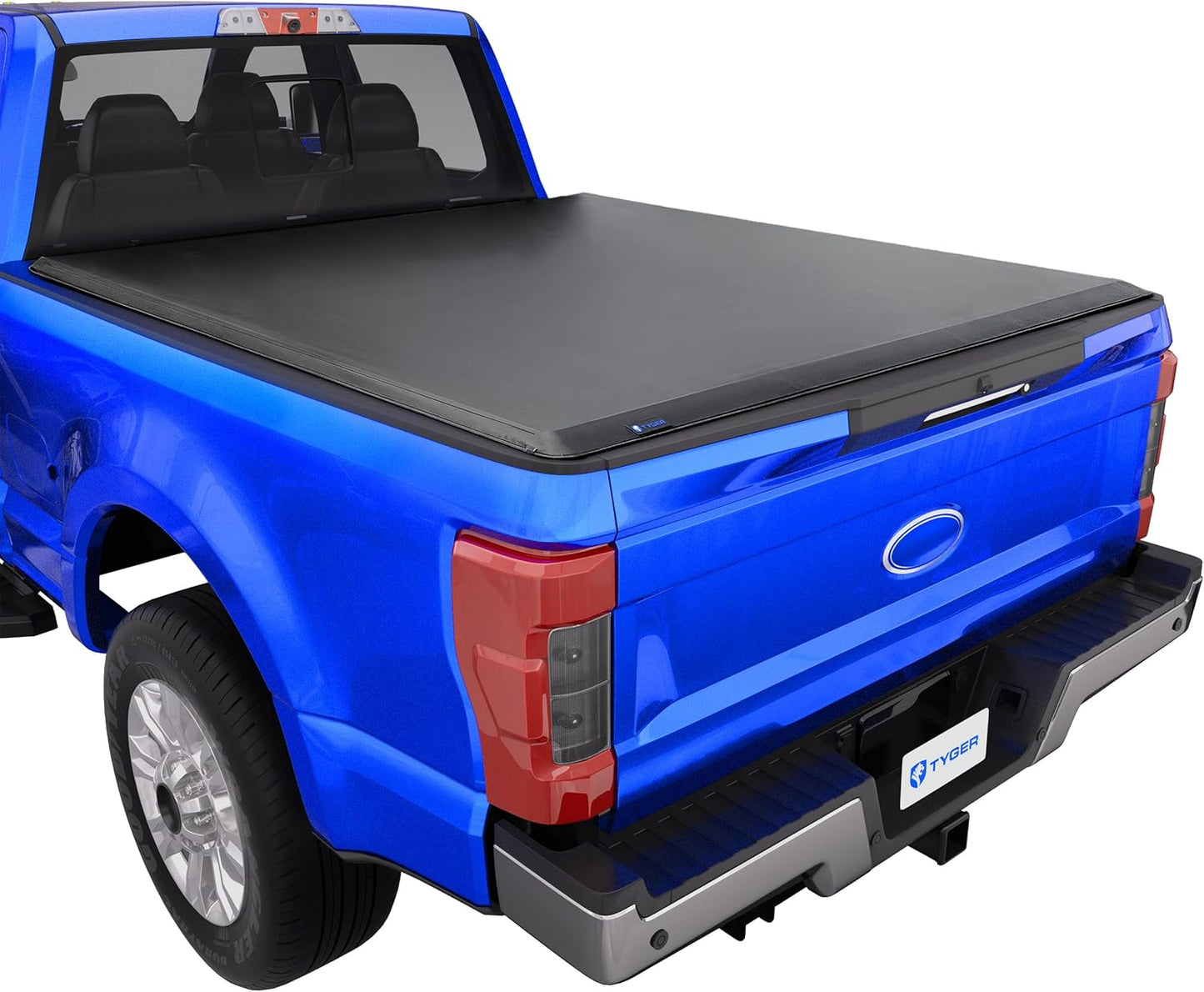 Tyger Auto T1 Soft Roll-up Truck Bed Tonneau Cover for Ford