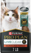 Purina Pro Plan LIVECLEAR Salmon and Rice Cat Food - Allergen
