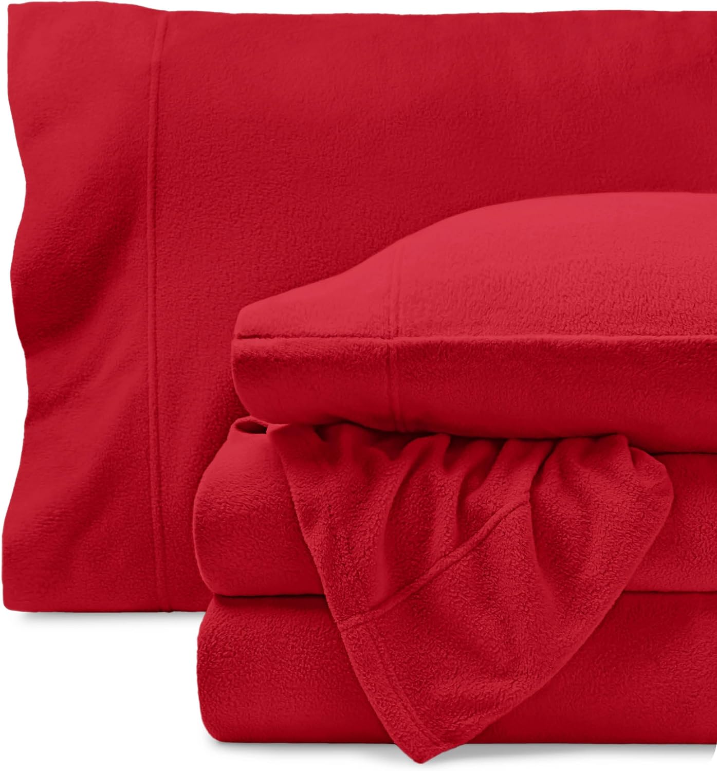 Bare Home Super Soft Fleece Sheet Set for Cozy Comfort