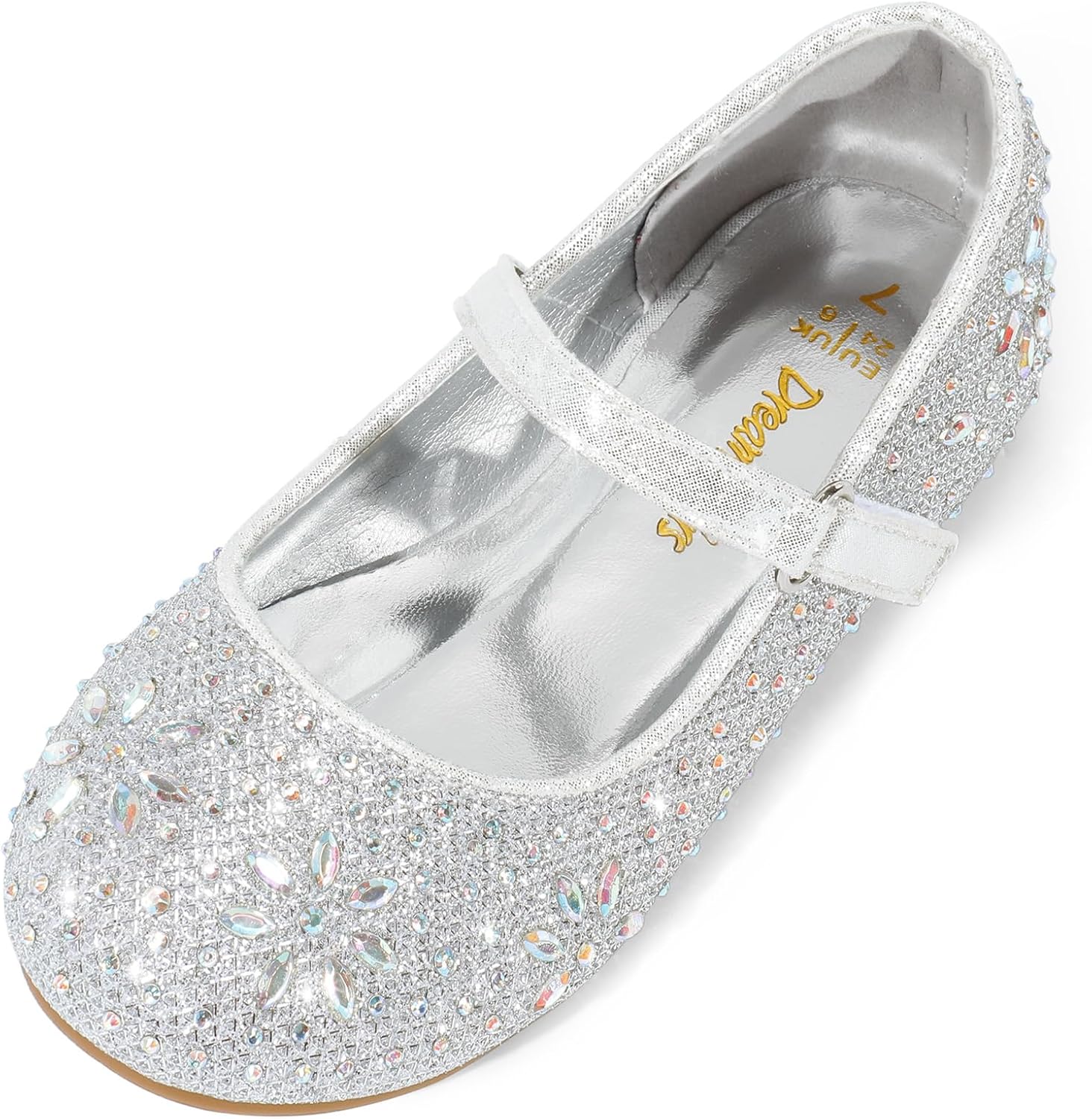 DREAM PAIRS Toddler Girl's Dress Shoes Mary Jane Ballerina Flats