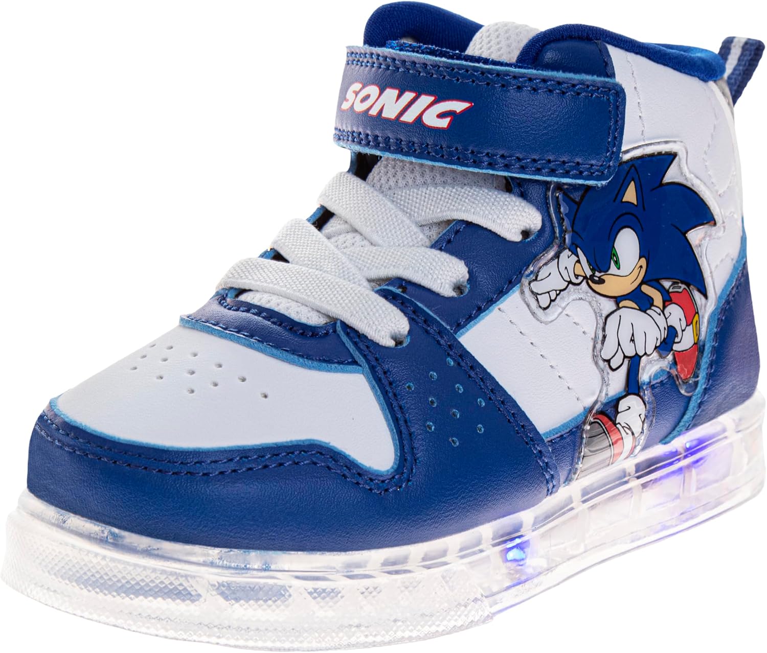 Sonic The Hedgehog High Top Sneakers for Boys - Fun & Stylish