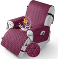 Recliner Cover 100% Waterproof with Non-Slip Granule - Wine Small 22in