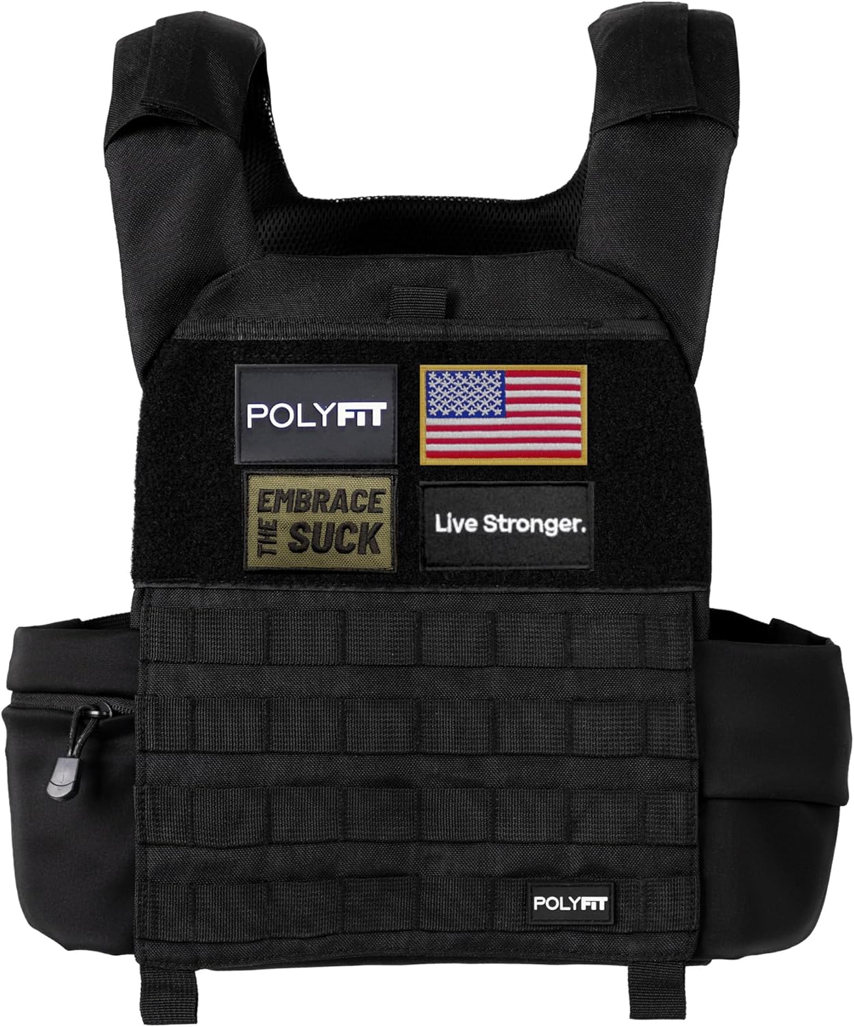 POLYFIT Weighted Vest for Strength and Endurance Training