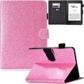 Case for Kindle Paperwhite Slim PU Leather with Card Slots - Pink