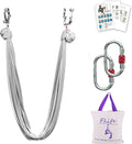 Aerial Silk Yoga Hammock & Swing with Starter Hardware Kit - Strong