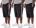 Big & Tall 3-Pack Dry Fit Mesh Active Shorts (3X-5X) - Roomy Fit