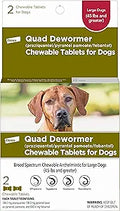 Elanco Chewable Quad Dewormer for Large Dogs - Broad-Spectrum Care