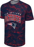NFL Men's Big Logo Wordmark Camo Performance Crewneck T-Shirt