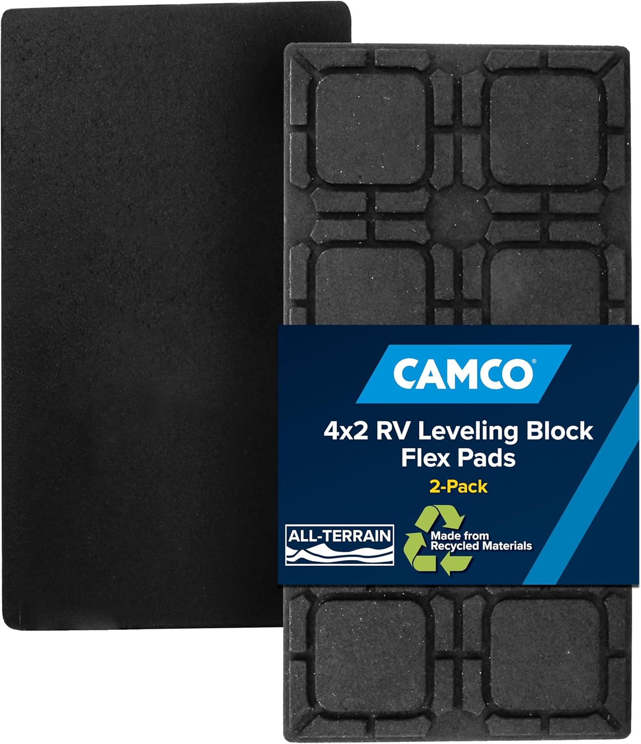 Camco Universal Leveling Block Flex Pads for RV Stability