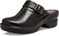 Eastland Womens Mae Mary-Jane Clog - Cushioned Leather Comfort