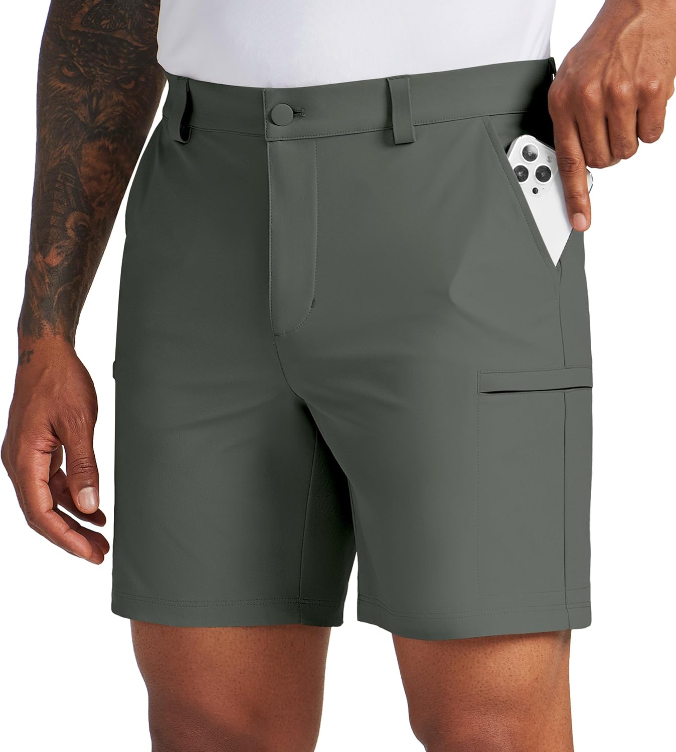 Willit Men's Golf Shorts Quick Dry Athletic Casual Cargo Style