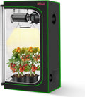 ATOUR 24x24x48 Grow Tent for Indoor Plant Growing with Window