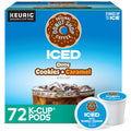 Iced Duos Cookies + Caramel K-Cup Pods, 72 Count - Chill-ready Flavor
