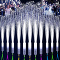 76 PCS White Fiber Optic Sticks - LED Fiber Wands for Parties