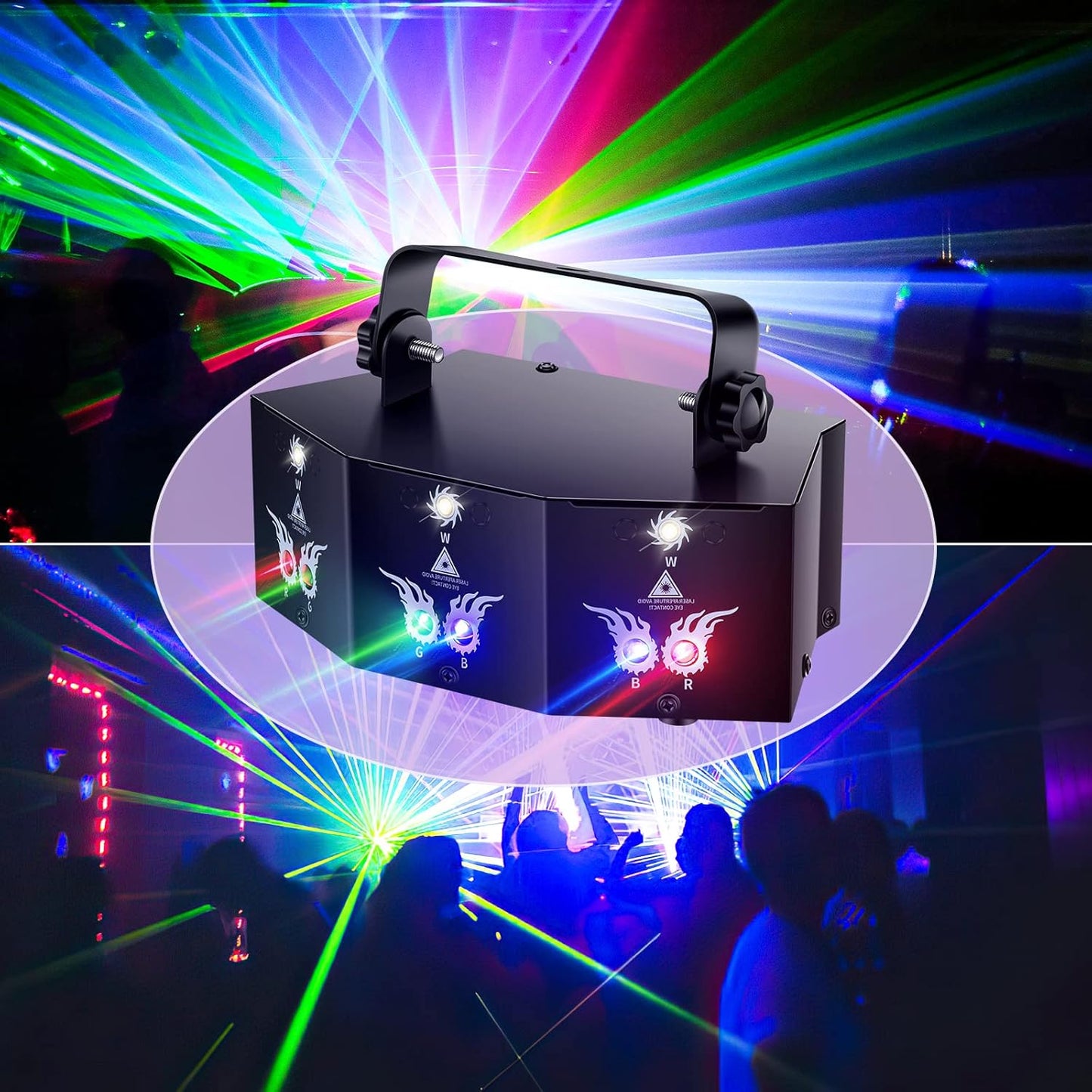 U`King Party Lights DJ Disco Light for Unforgettable Events