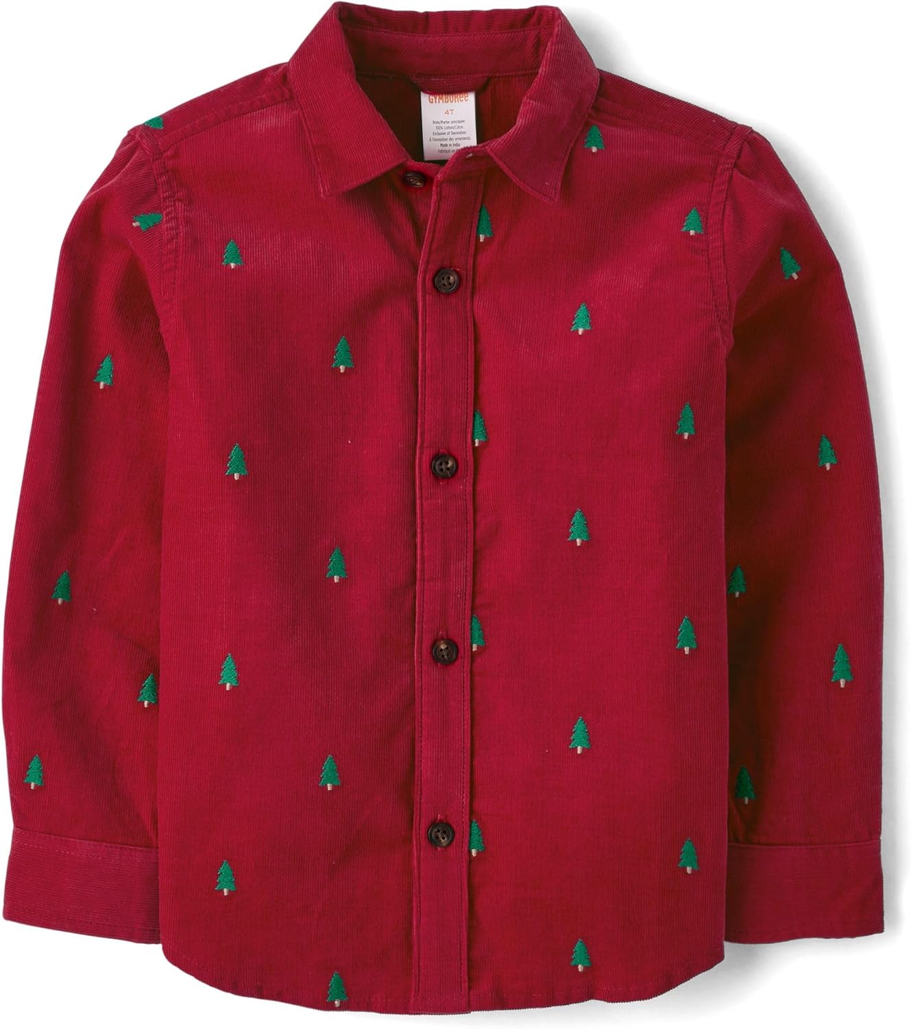 Gymboree Boys Long Sleeve Button Up Dress Shirts for Toddlers