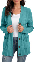 Women's Knit Cardigan Sweater with Pockets for Everyday Comfort