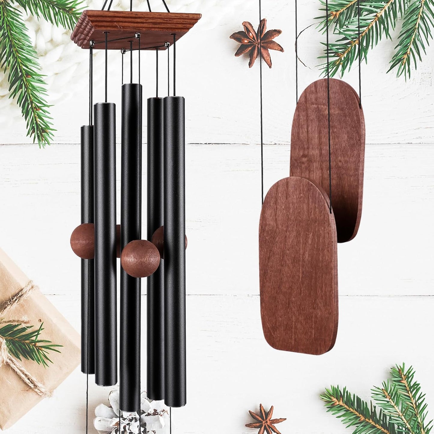 Deep Tone Wind Chimes for Outside - 36in Sympathy Gift