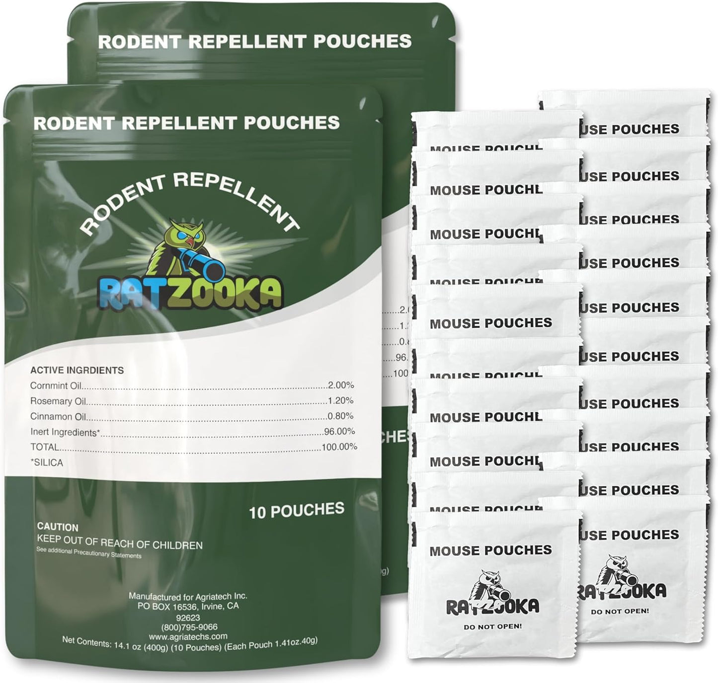 RatZooka: Natural Extra Strength Mice Repellent