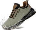 Men Non Slip Work Sneakers Waterproof Slip-on - Comfortable