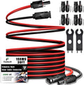 Twin Wire 30FT Solar Extension Cable 10AWG - Heavy Duty Outdoor Cable