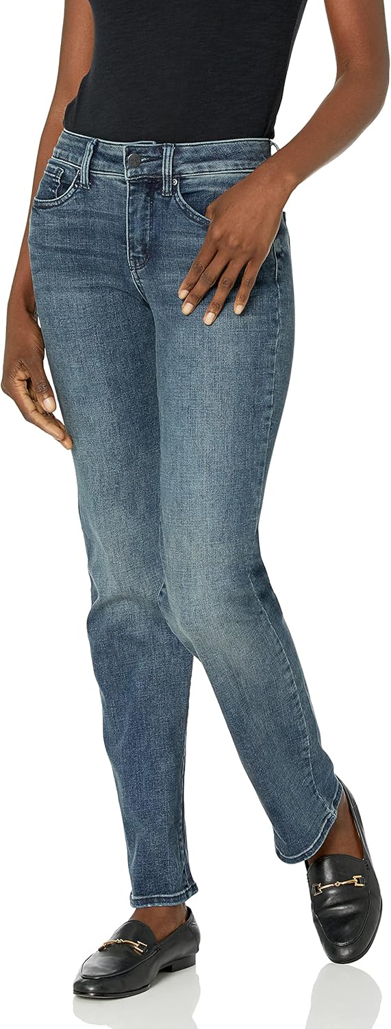 NYDJ Women's Marilyn Straight Denim Jeans for Effortless Style