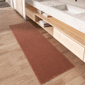 Waffle Runner Rug 17 in x 60 in - Super Absorbent Non Slip Runner