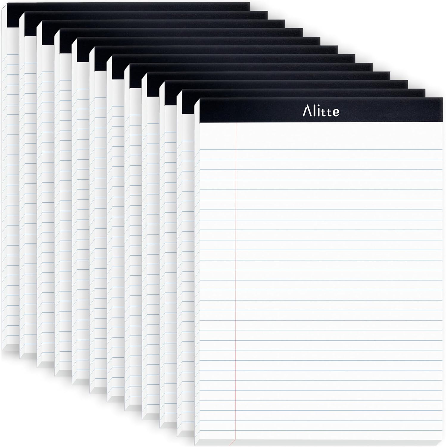 Premium Legal Notepads - No Ink Bleeding - Pack of 12