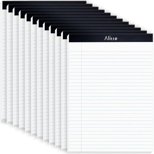 Premium Legal Notepads - No Ink Bleeding - Pack of 12