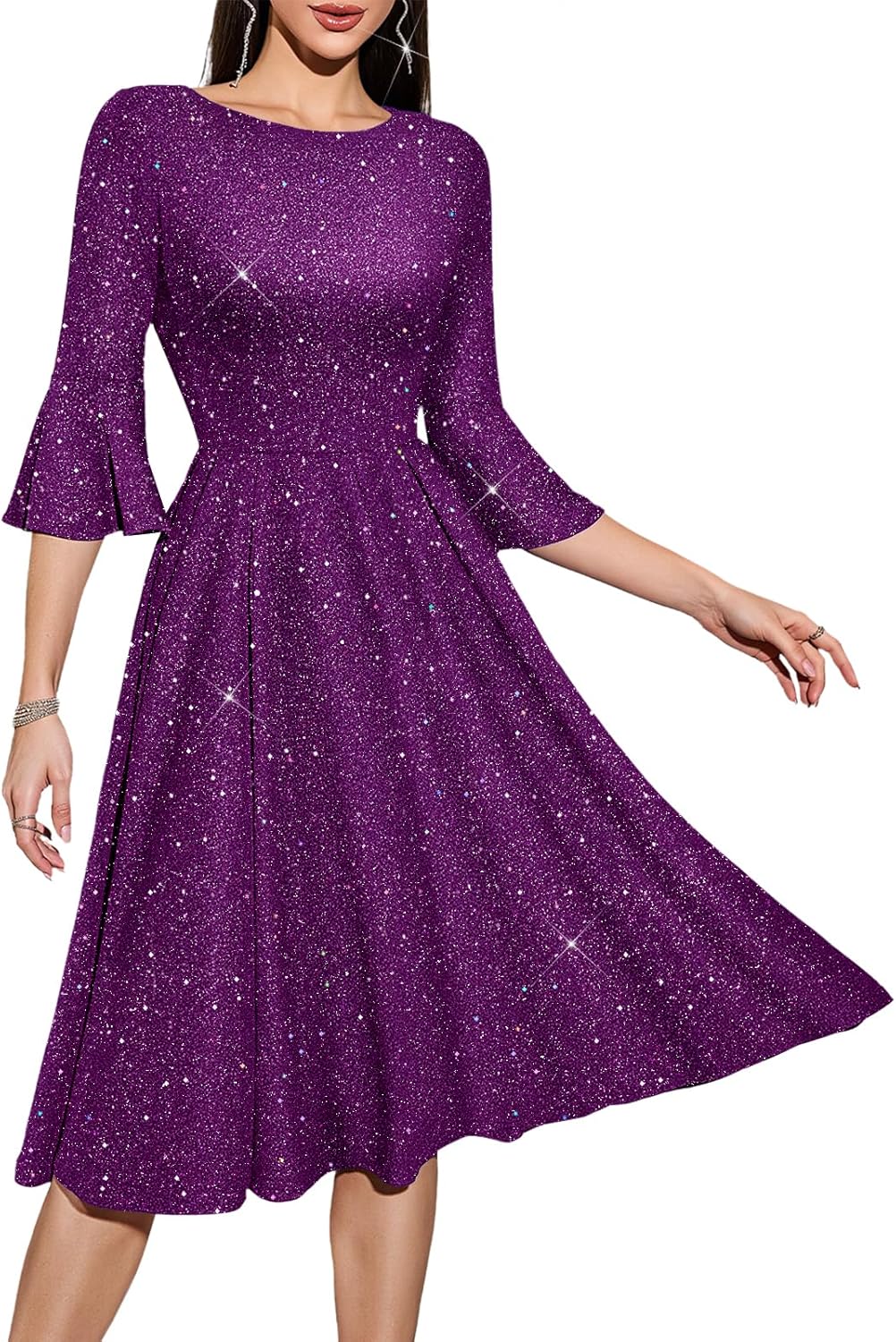 HomRain Women's Church Dresses for Weddings and Parties