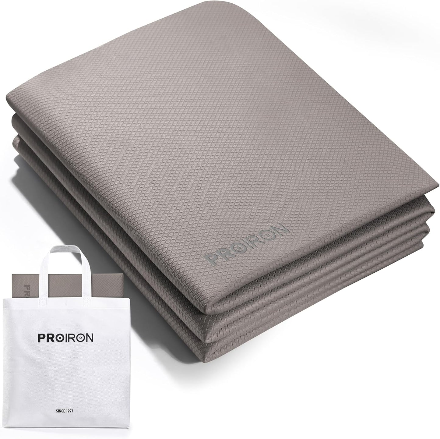 PROIRON Foldable TPE Yoga Mat - Eco-Friendly & Non-Slip