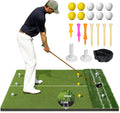 Premium Dual Turf Golf Mat Set - Perfect Your Swing Anywhere!