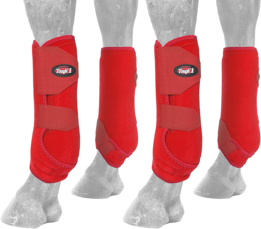 Tough 1 Extreme Vented Sport Boots Set for Equine Athletes
