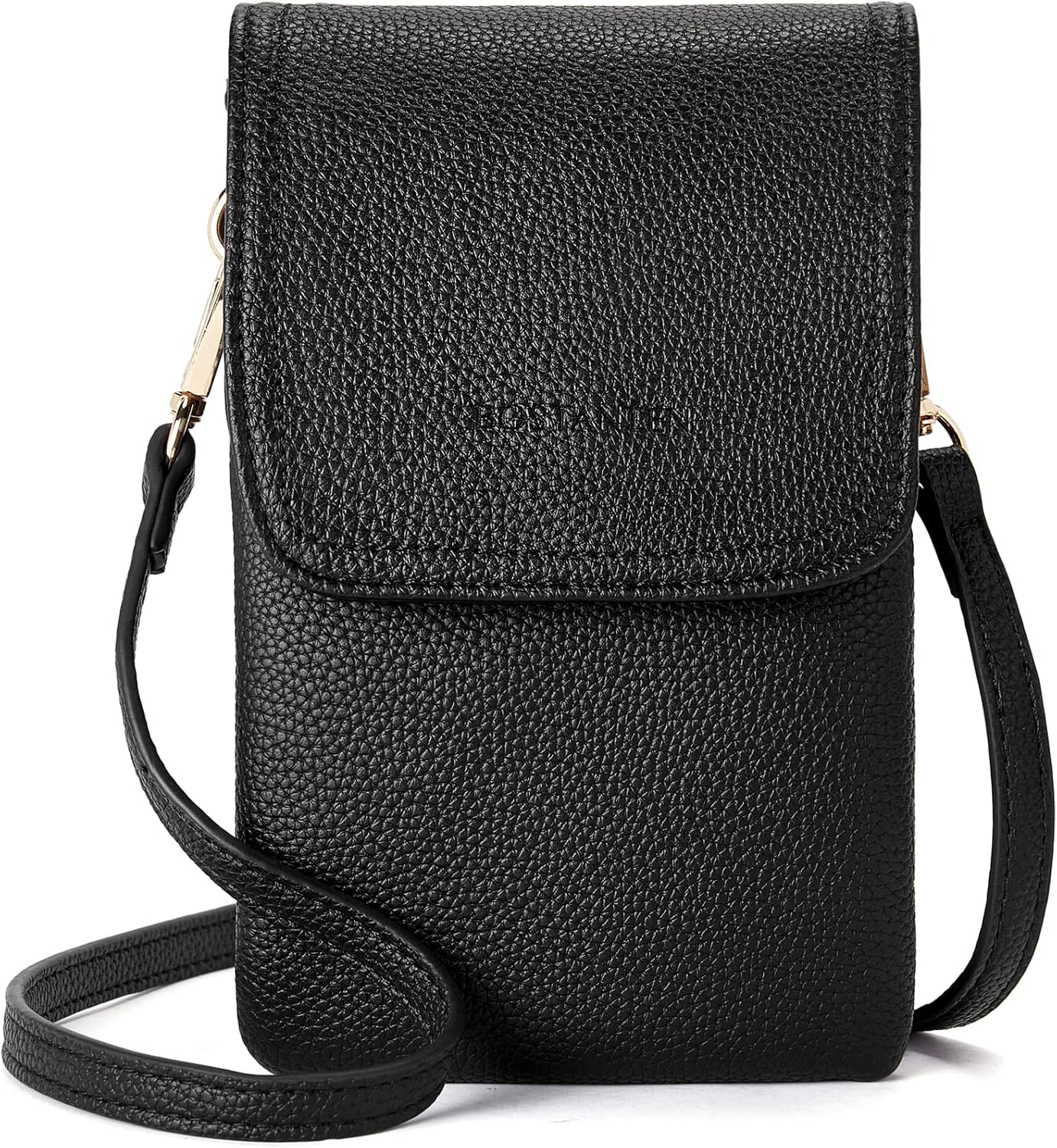 BOSTANTEN Vegan Leather Small Crossbody Bag for Women