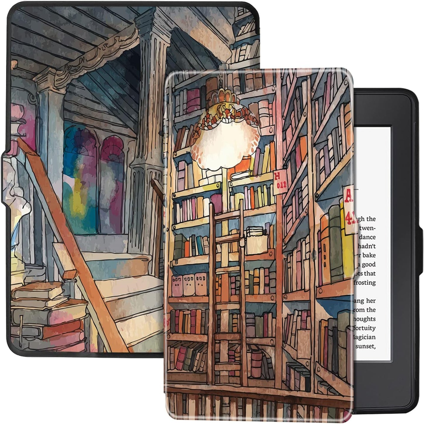 BOZHUORUI Slim Case for Kindle Paperwhite 5th/6th/7th Gen