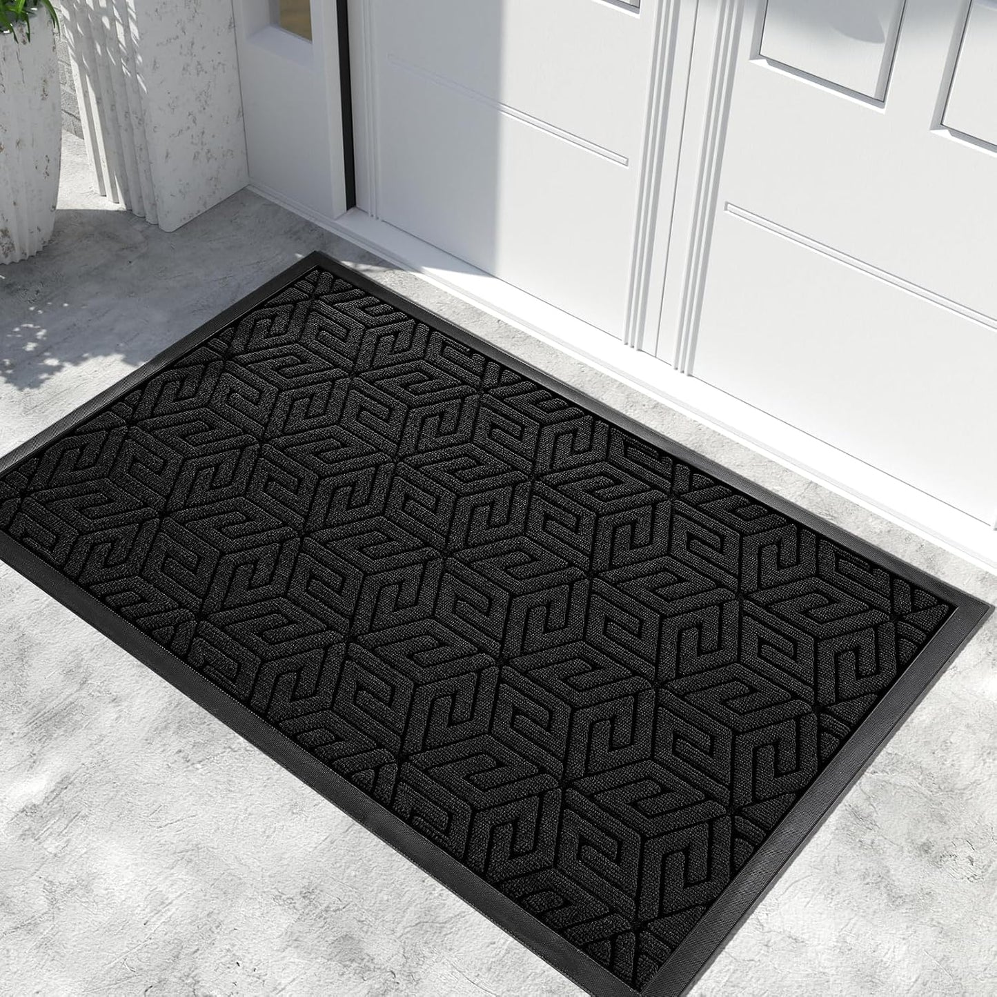 Yimobra Extra Large Door Mat 60x36 for All-Weather Use