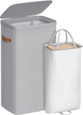 Laundry Basket 26.4 Gal Laundry Hamper - Tall, Removable Liner