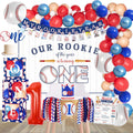 Baseball 1st Birthday Party Decorations Rookie of The Year Set