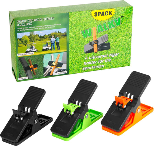 Golf-Ready Cigar Clips - WALKV 3PACK