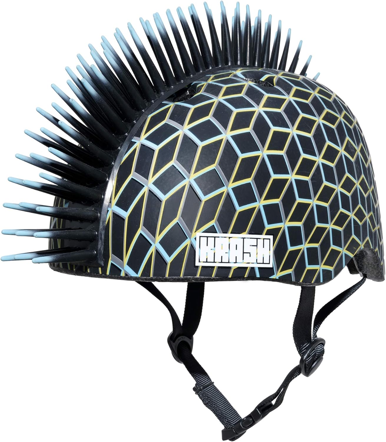 Krash Vector Victor Helmet with Flexible Mohawk and Graphics