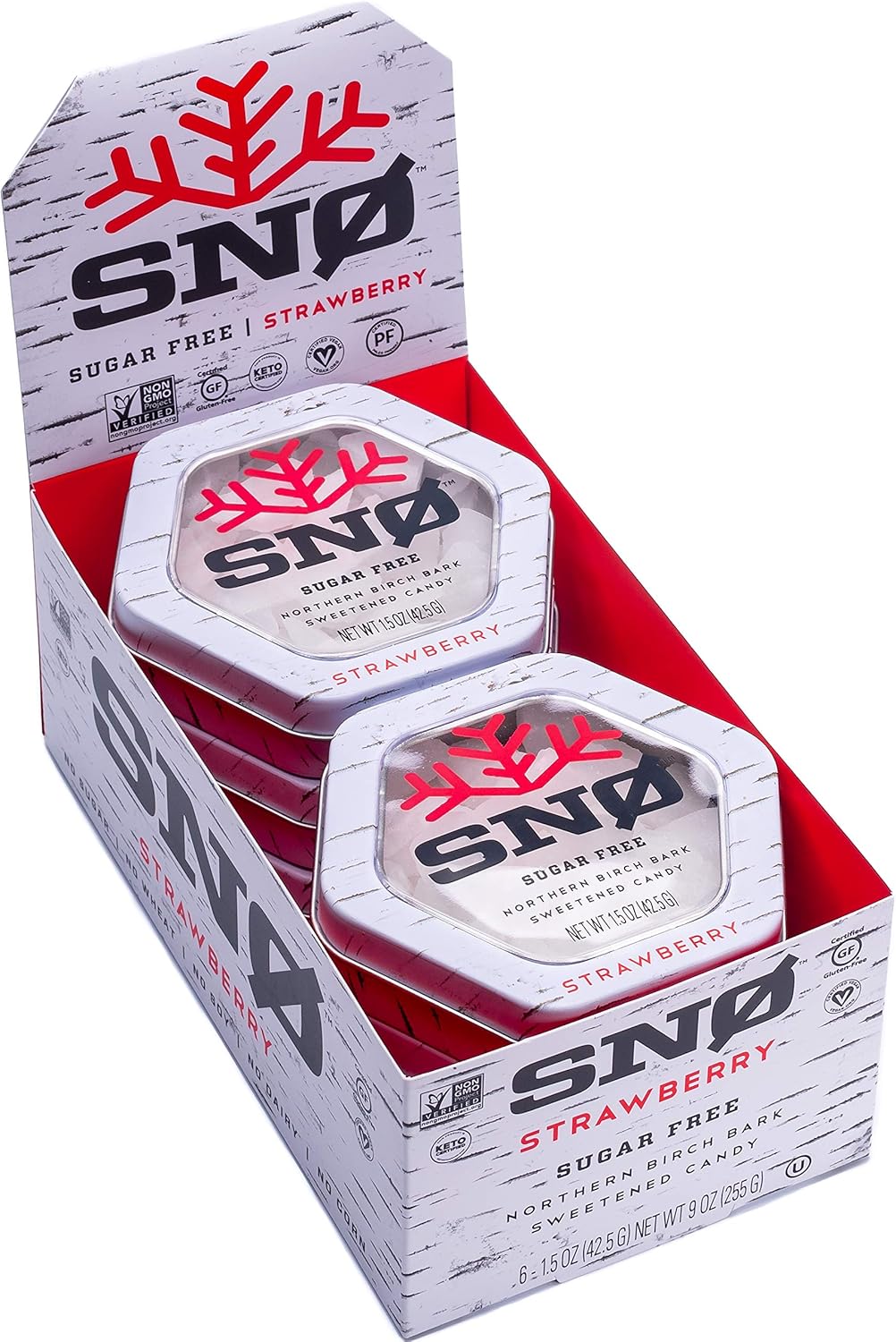 Strawberry Xylitol Candy Chips - Purest Sugar-Free Treats