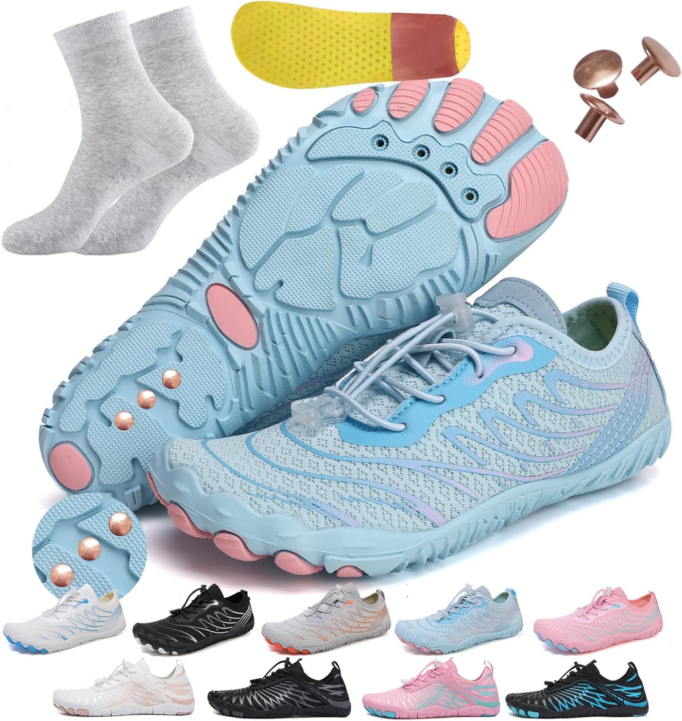 Grounding Shoes with Copper Infused Insoles for Daily Comfort
