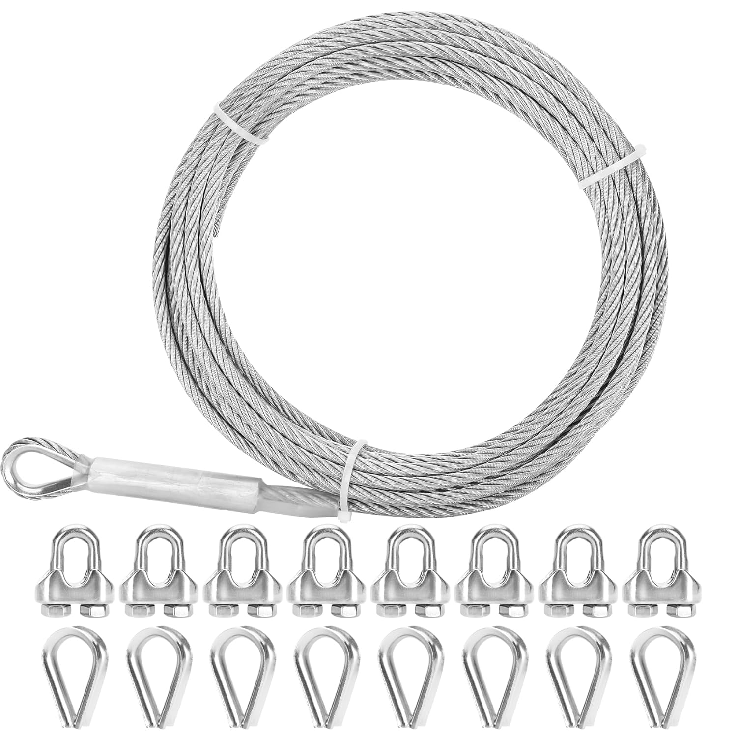 Thickened 1/4 Stainless Steel Cable for Heavy-Duty Applications