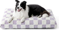 Lesure Large Dog Bed - Thick Shredded Foam Plush Pet Mattress